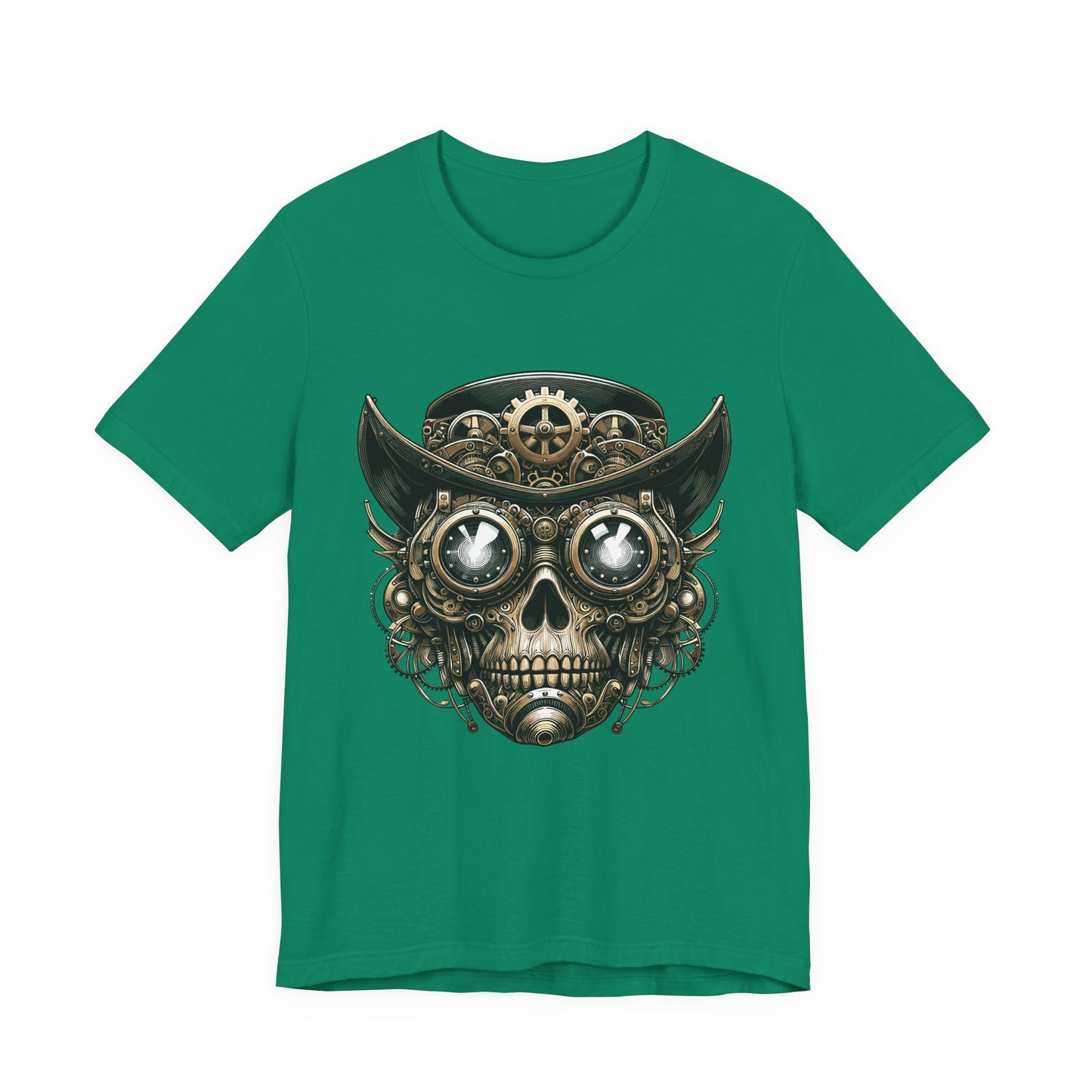 Skull Top Hat Steampunk T-Shirt
