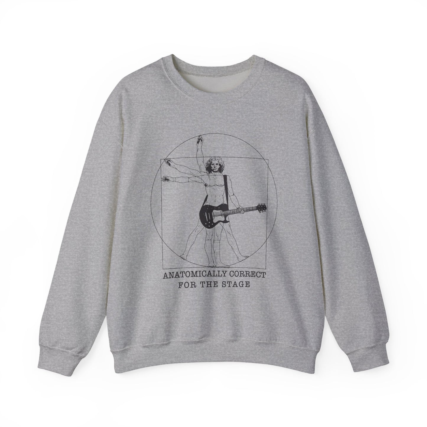 Vitruvian Man Anatomically Correct Sweatshirt