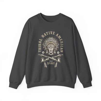 Tribal Native American Wild spirit Sweatshirt