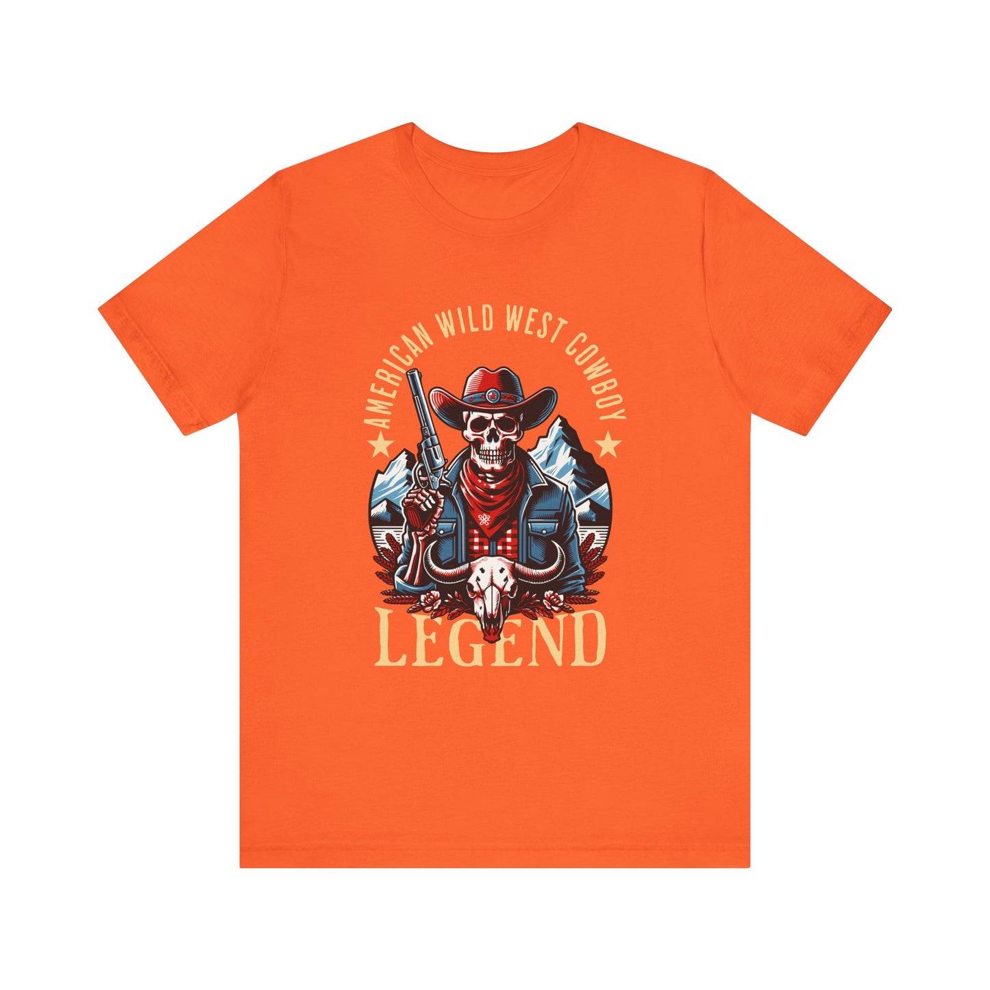 American Wild West Cowboy Legend T-Shirt