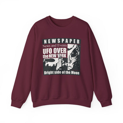 UFO over the New york Sweatshirt