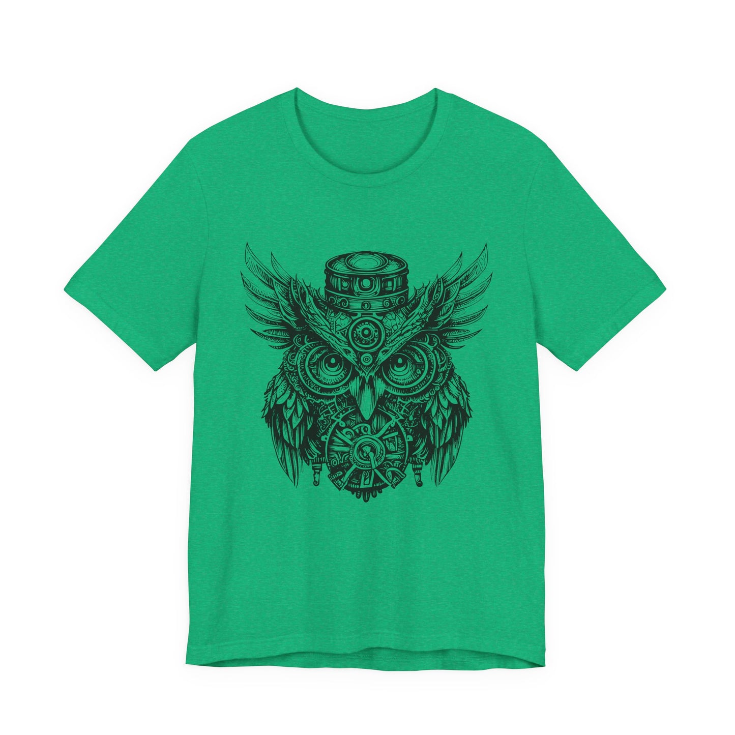Steampunk Owl  Retro T-Shirt
