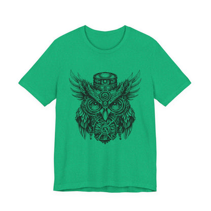 Steampunk Owl  Retro T-Shirt
