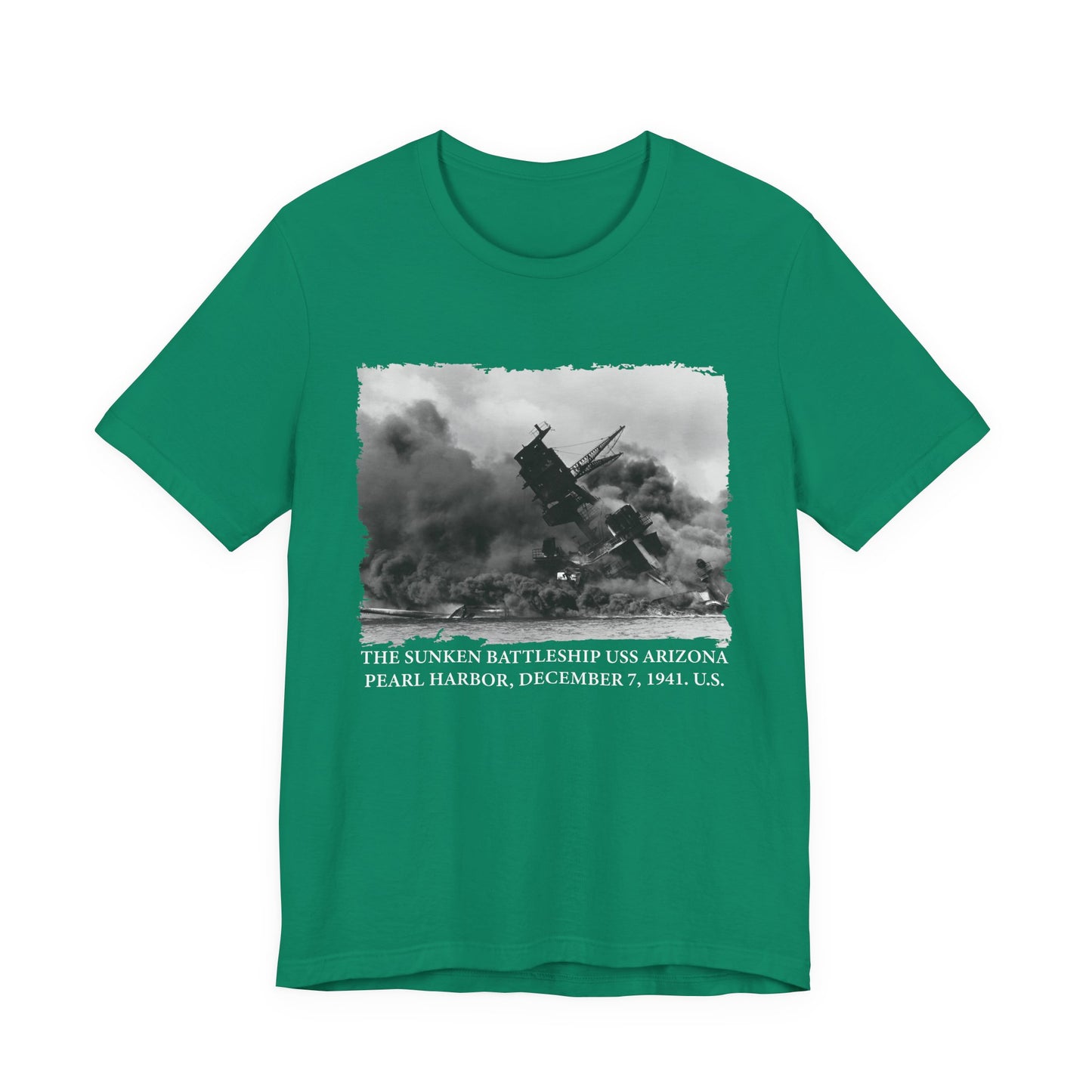 The sunken battleship USS Arizona Pearl Harbor T-Shirt
