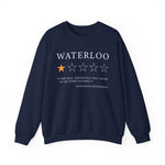 Waterloo Review by Napoleon Bonaparte Sweatshirt