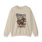 Rodeo's Dance, a Cowboy's Triump Over The Bronco Sweatshirt