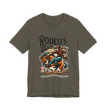 Rodeo's Dance, a Cowboy's Triump Over The Bronco T-Shirt