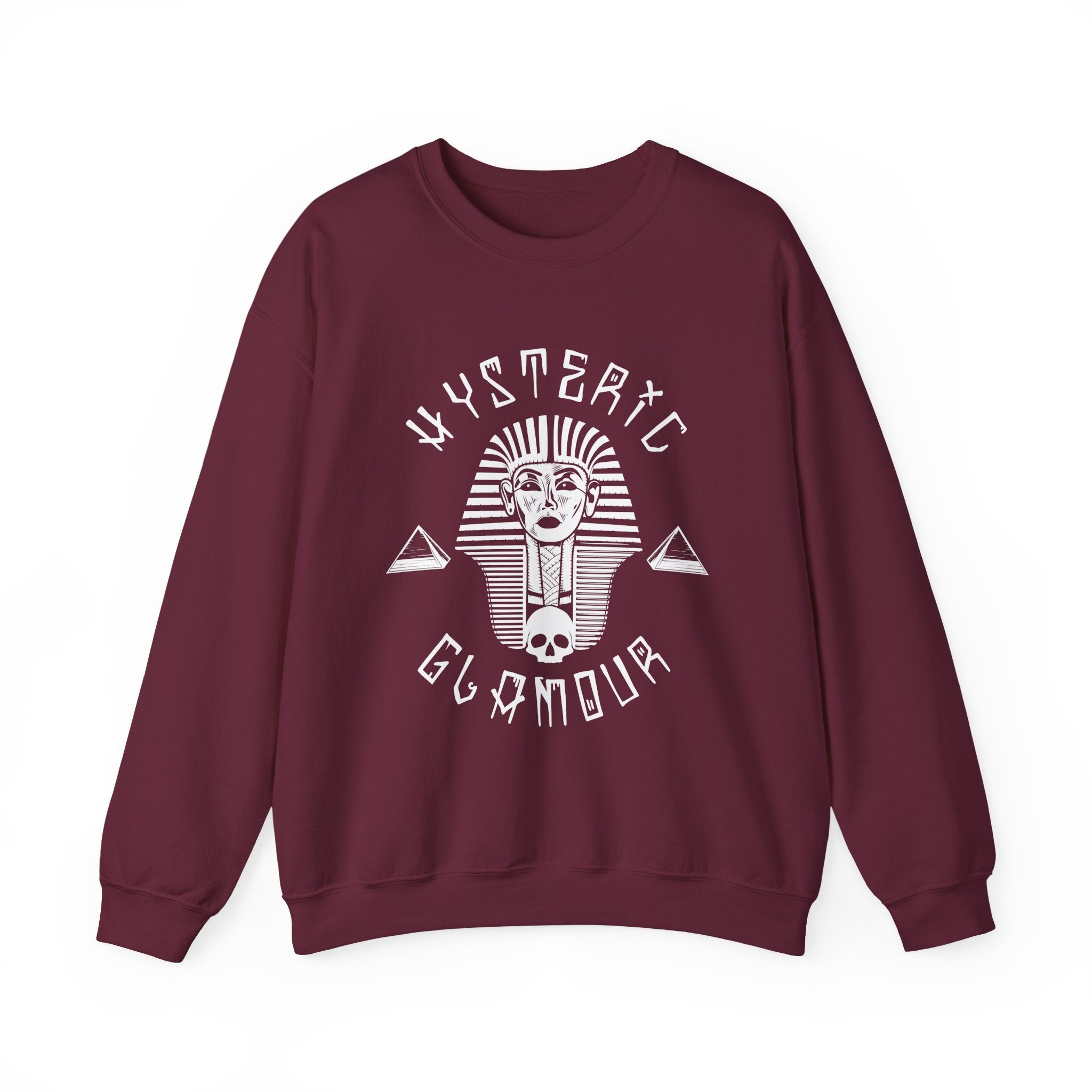 Classic White Crewneck Sweatshirt — Minimal Blank Design