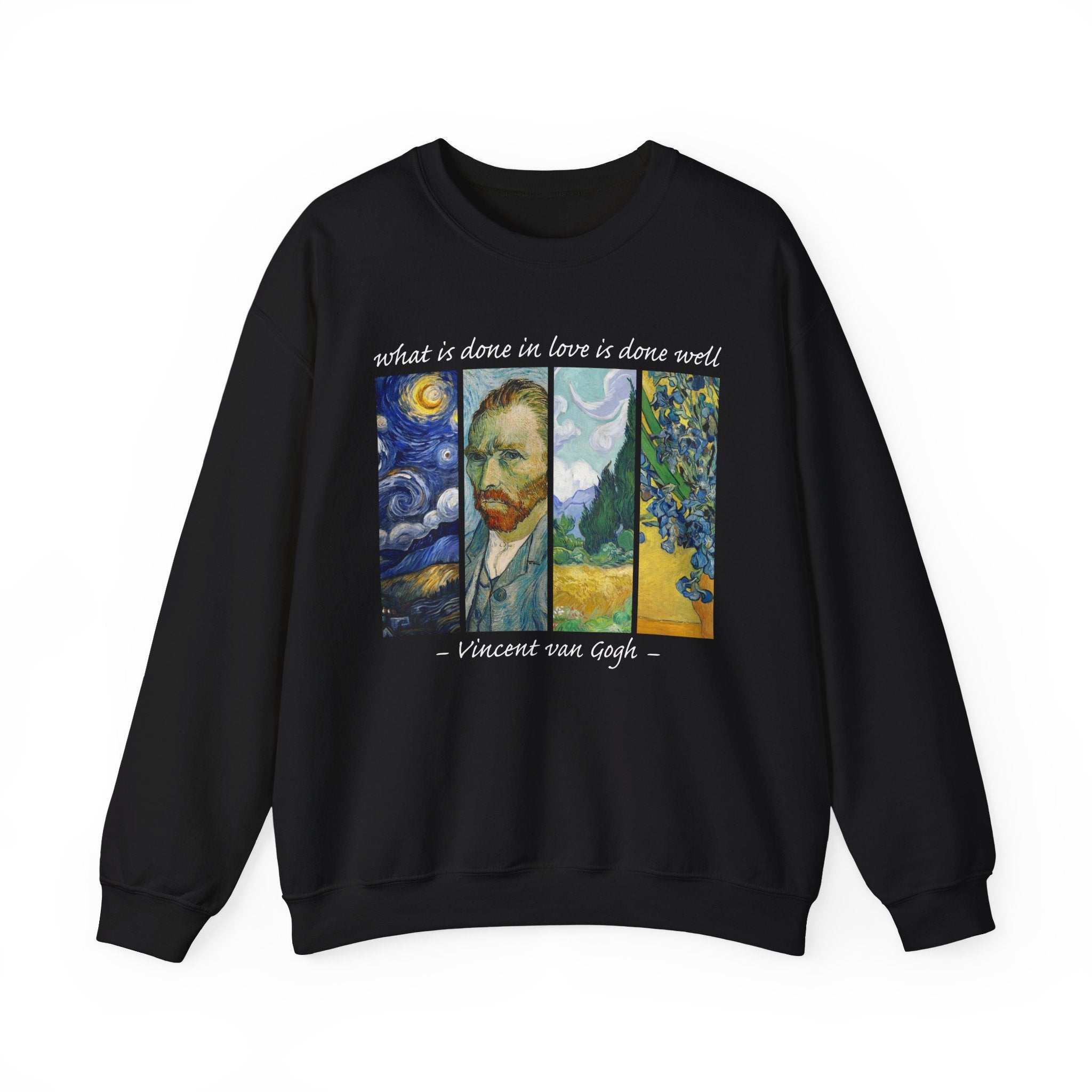 What is done Van Gogh Sweatshirt