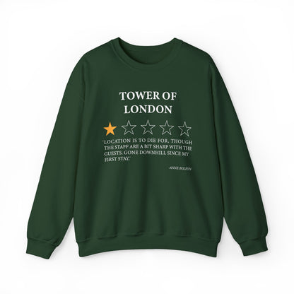 Tower Of London Review by Anne Boleyn Sweatshirt