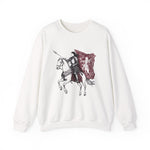 Medieval Knight Warrior Maiden Sweatshirt