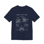 Nikola tesla Patent Aerial Transportation T-Shirt