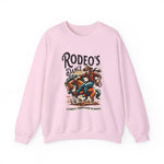 Rodeo's Dance, a Cowboy's Triump Over The Bronco Sweatshirt