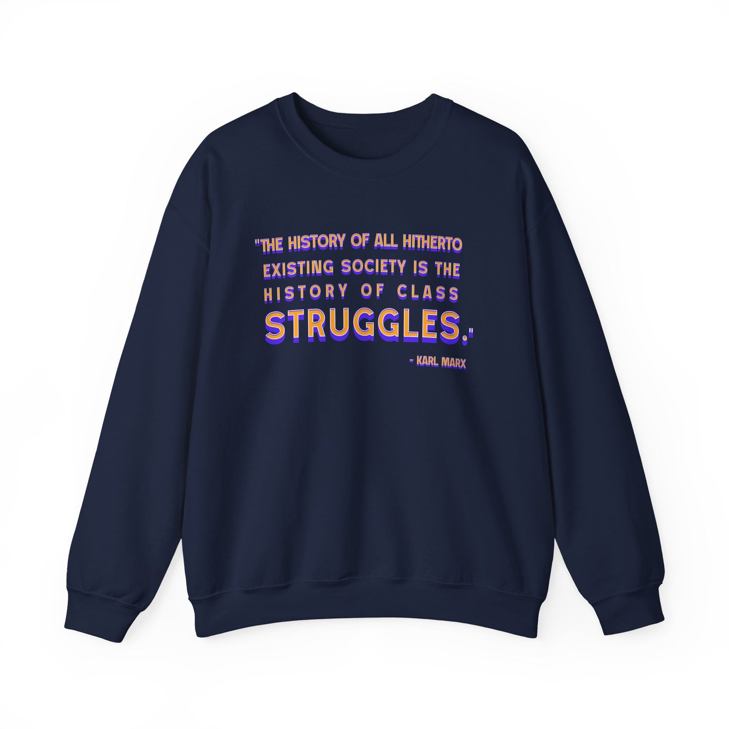 The history of all hitherto existing Sweatshirt