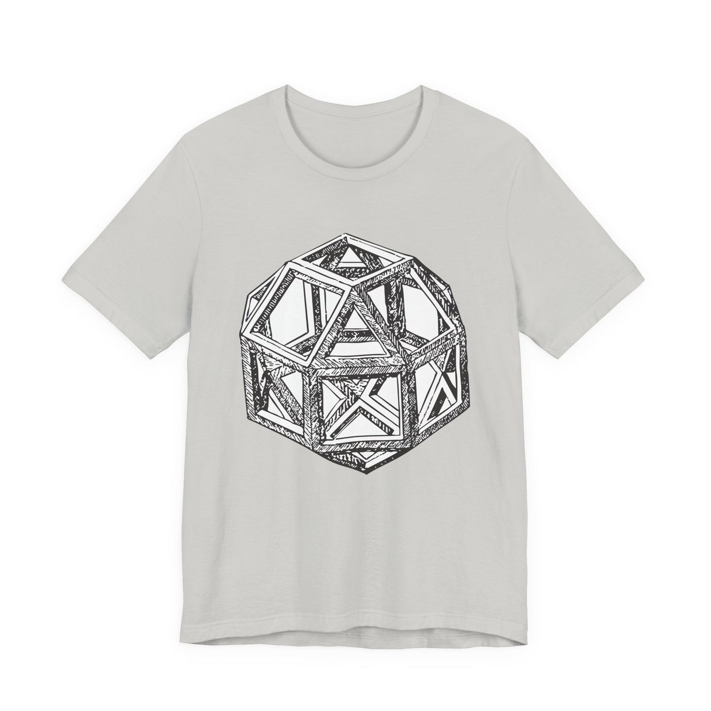 Rhombicuboctahedron Leonardo Da Vinci  T-Shirt