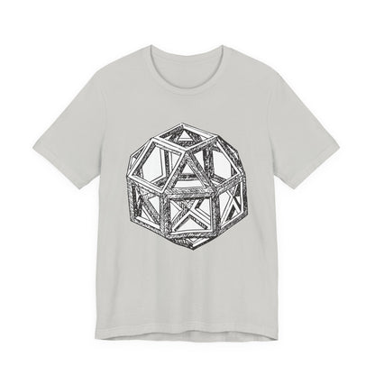 Rhombicuboctahedron Leonardo Da Vinci  T-Shirt
