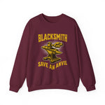Blacksmith Save an Anvil Sweatshirt