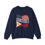 Half American Half Filipino Sweatshirt