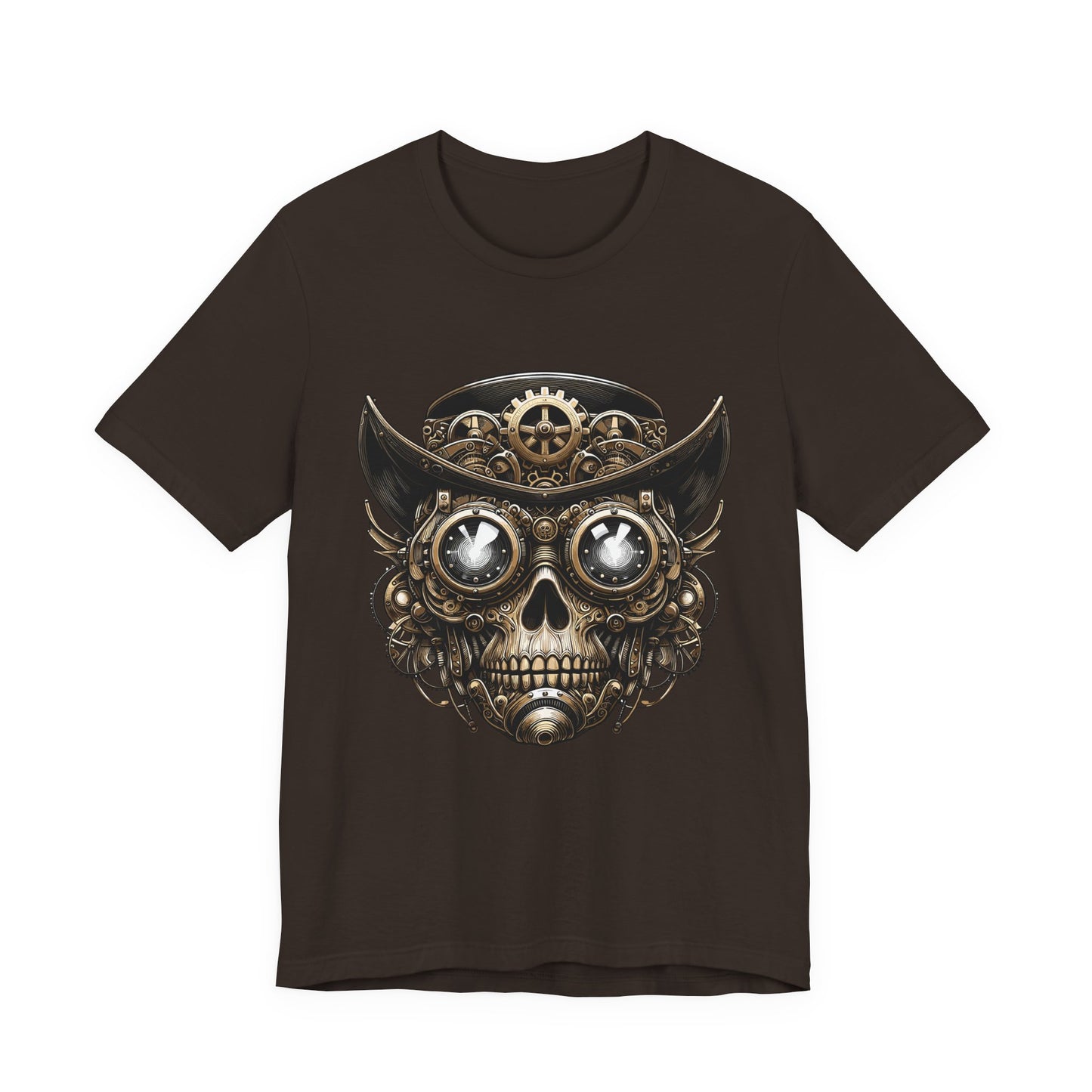 Skull Top Hat Steampunk T-Shirt