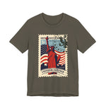 Statue Liberty Postage Stamp T-Shirt