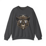 Skull Top Hat Steampunk Sweatshirt