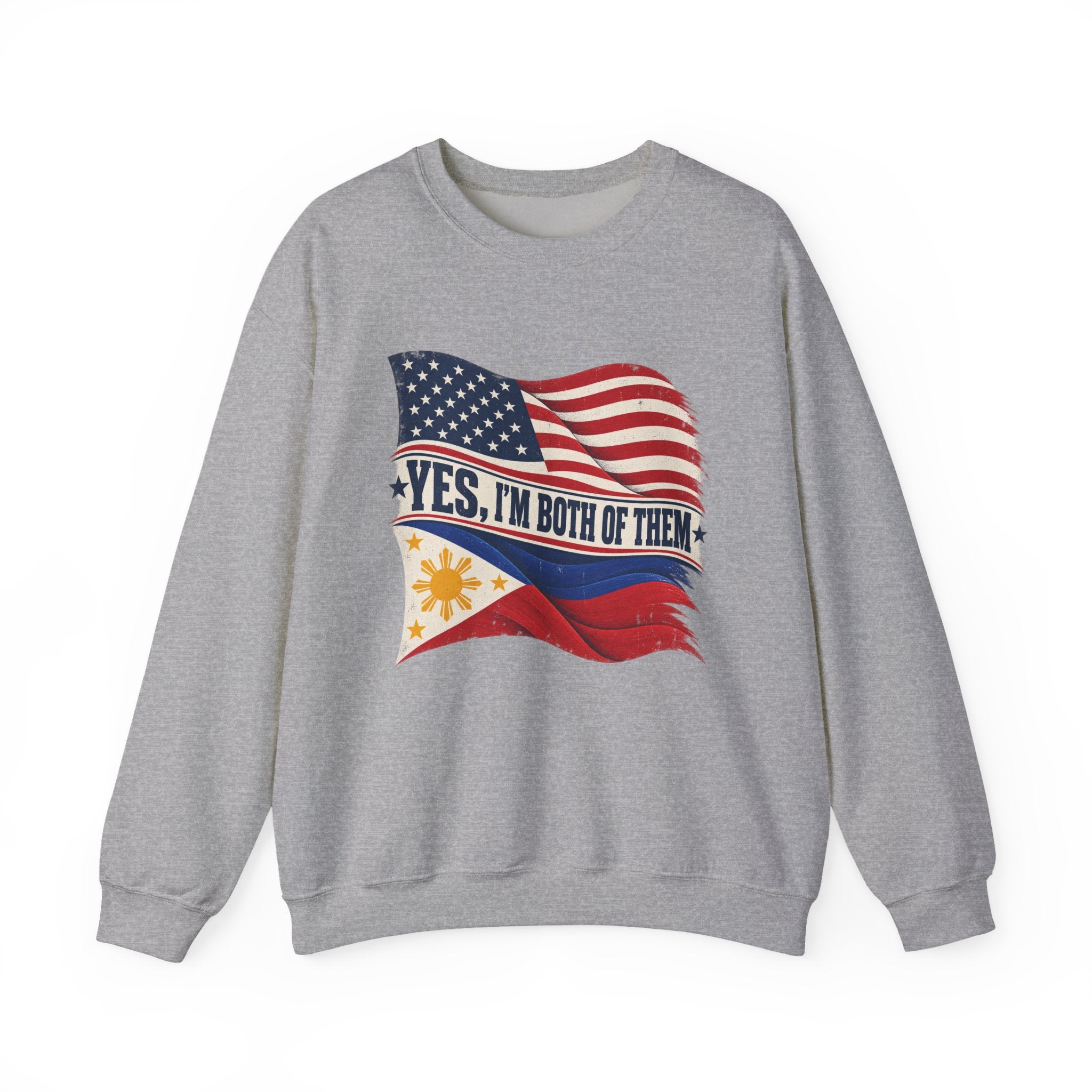 Half American Half Filipino Sweatshirt