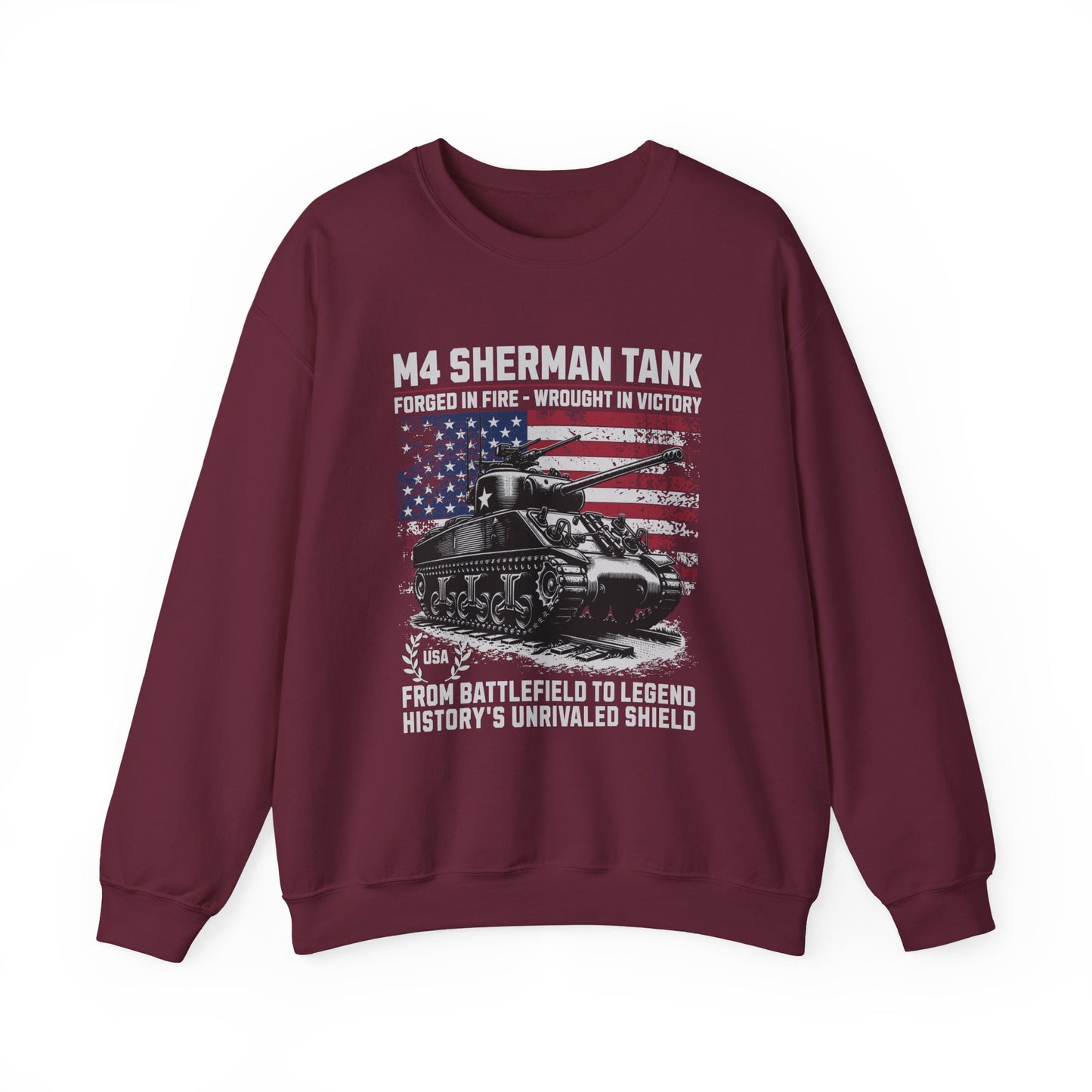 M4 sherman tank america Sweatshirts