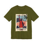 Statue Liberty Postage Stamp T-Shirt