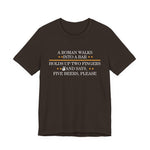 Roman Walks Into a Bar T‑Shirt