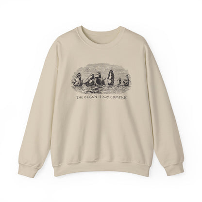 The Ocean is My Compass Sweatshirt