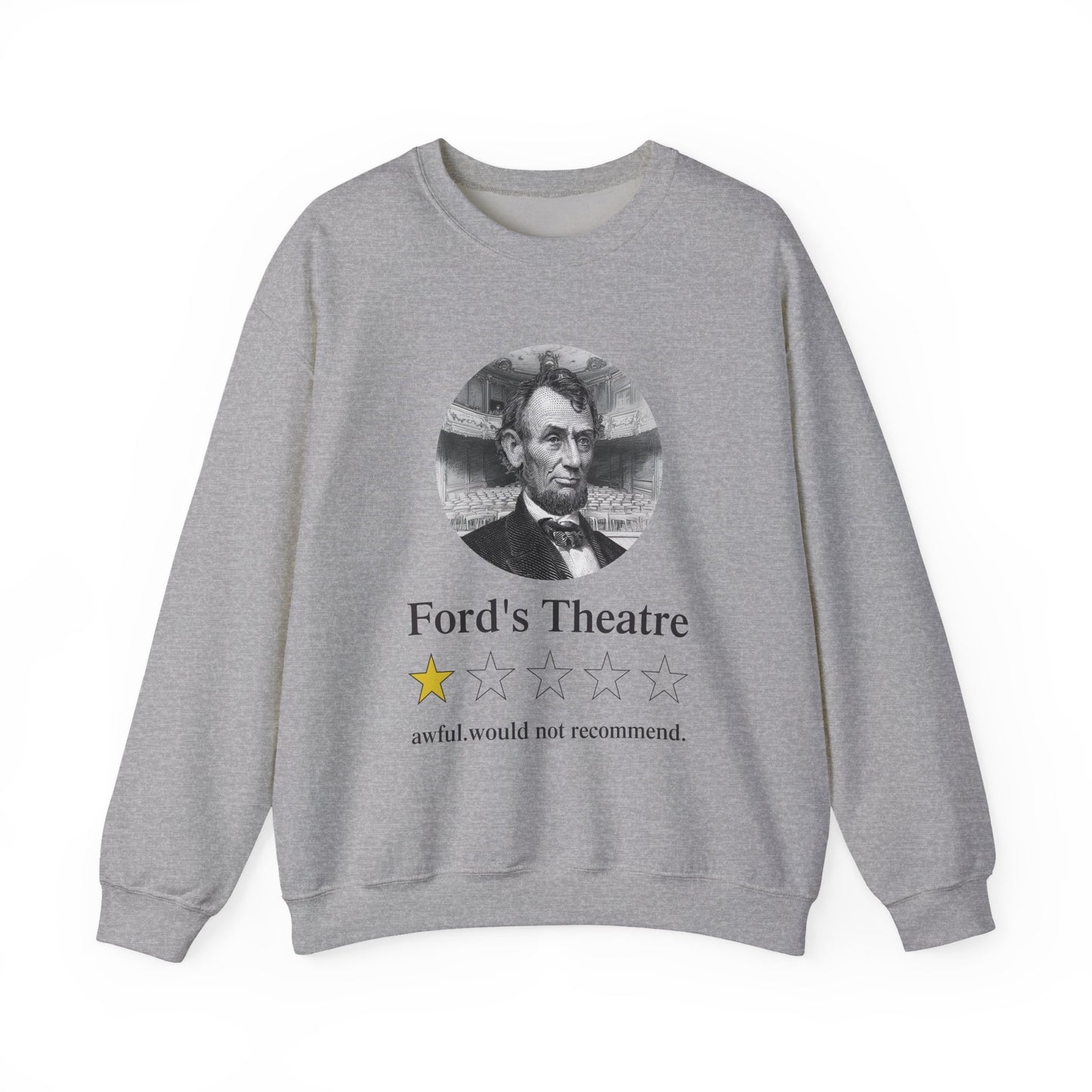 Lincoln One Star Review Sweatshirts
