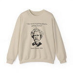 The secret of getting ahead is getting started Sweatshirts
