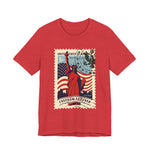 Statue Liberty Postage Stamp T-Shirt