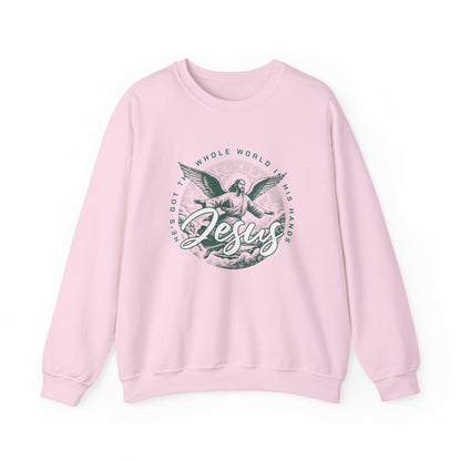 He's got the whole world in his hands Sweatshirt