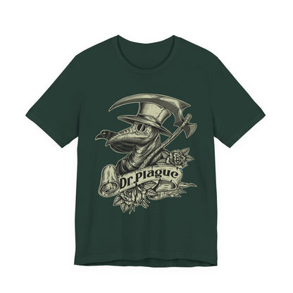 Plague Doctor Roses T-Shirt