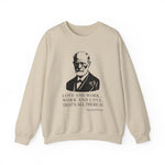 Love and work Sigmund Freud Sweatshirt