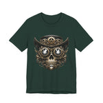 Skull Top Hat Steampunk T-Shirt