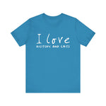 I Love History And Cats T-Shirt