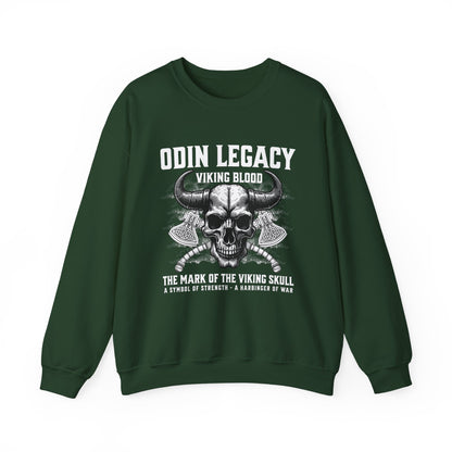 Odin Legacy Viking Skull Sweatshirt
