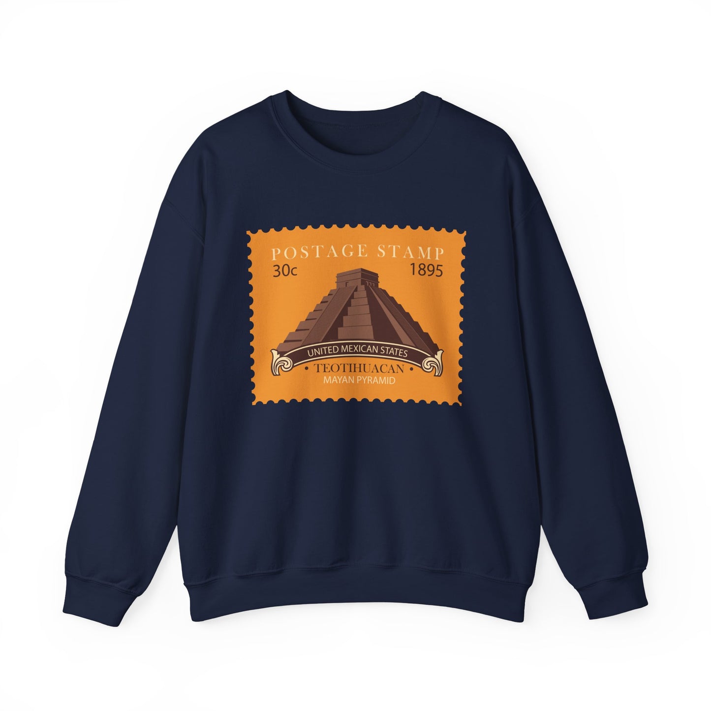 Teotihuacan Mayan Pyramid Sweatshirt