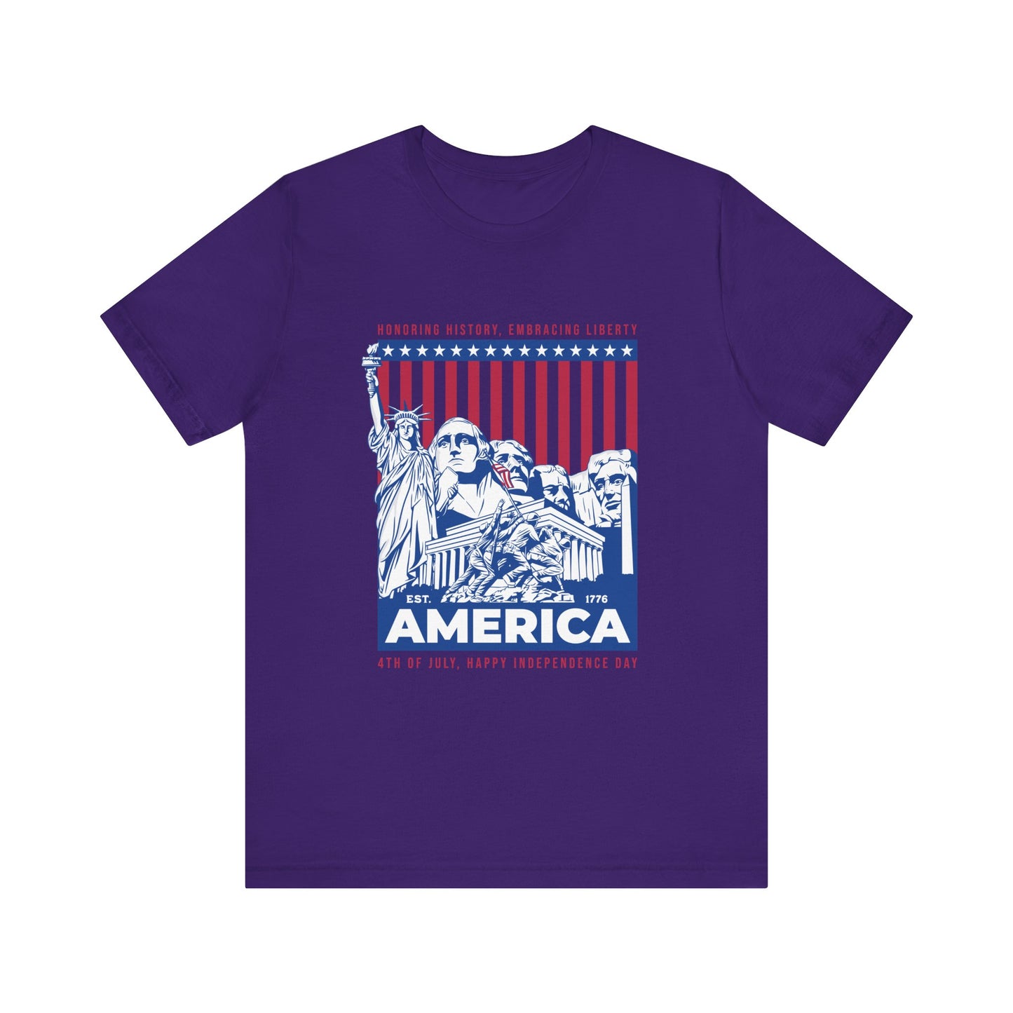 Honoring history happy independence day T-Shirt