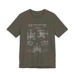 Nikola tesla Patent Aerial Transportation T-Shirt