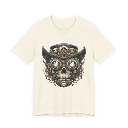 Skull Top Hat Steampunk T-Shirt