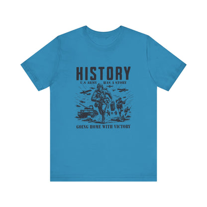 History US army going home with victory T-Shirt