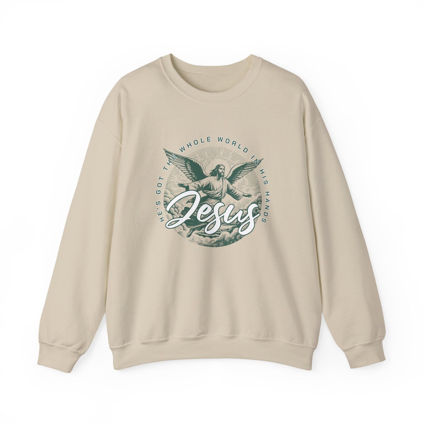 He's got the whole world in his hands Sweatshirt