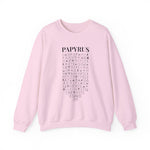 Papyrus Hieroglyphs Sweatshirt