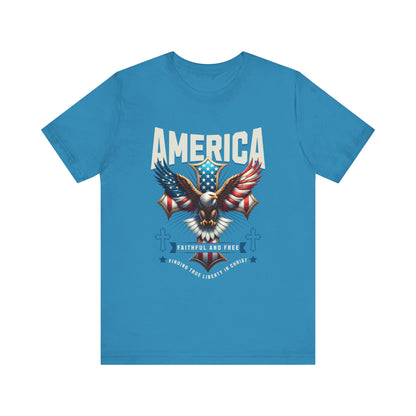 America Faithful and Free T-Shirt