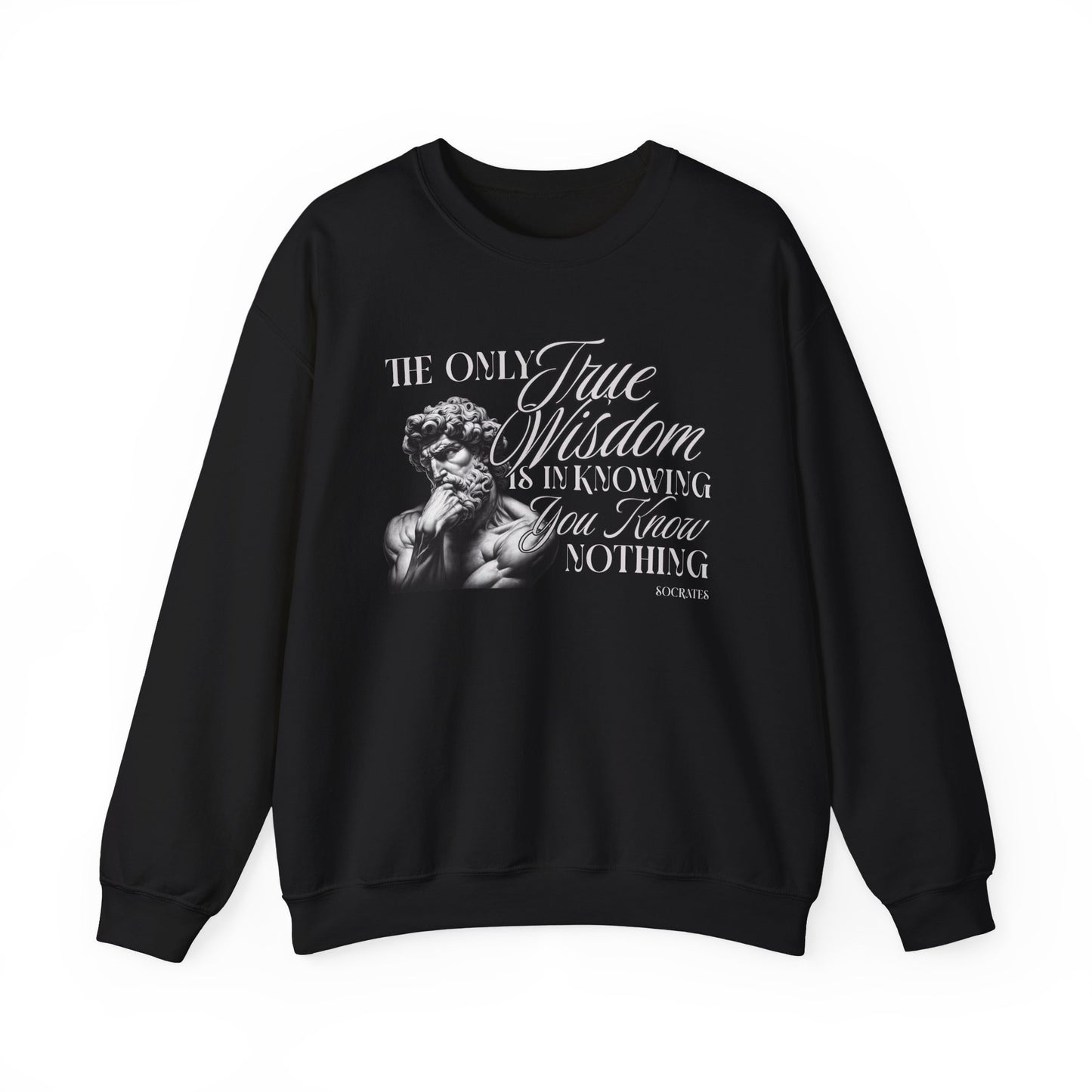 True Wisdom Socrates Sweatshirt