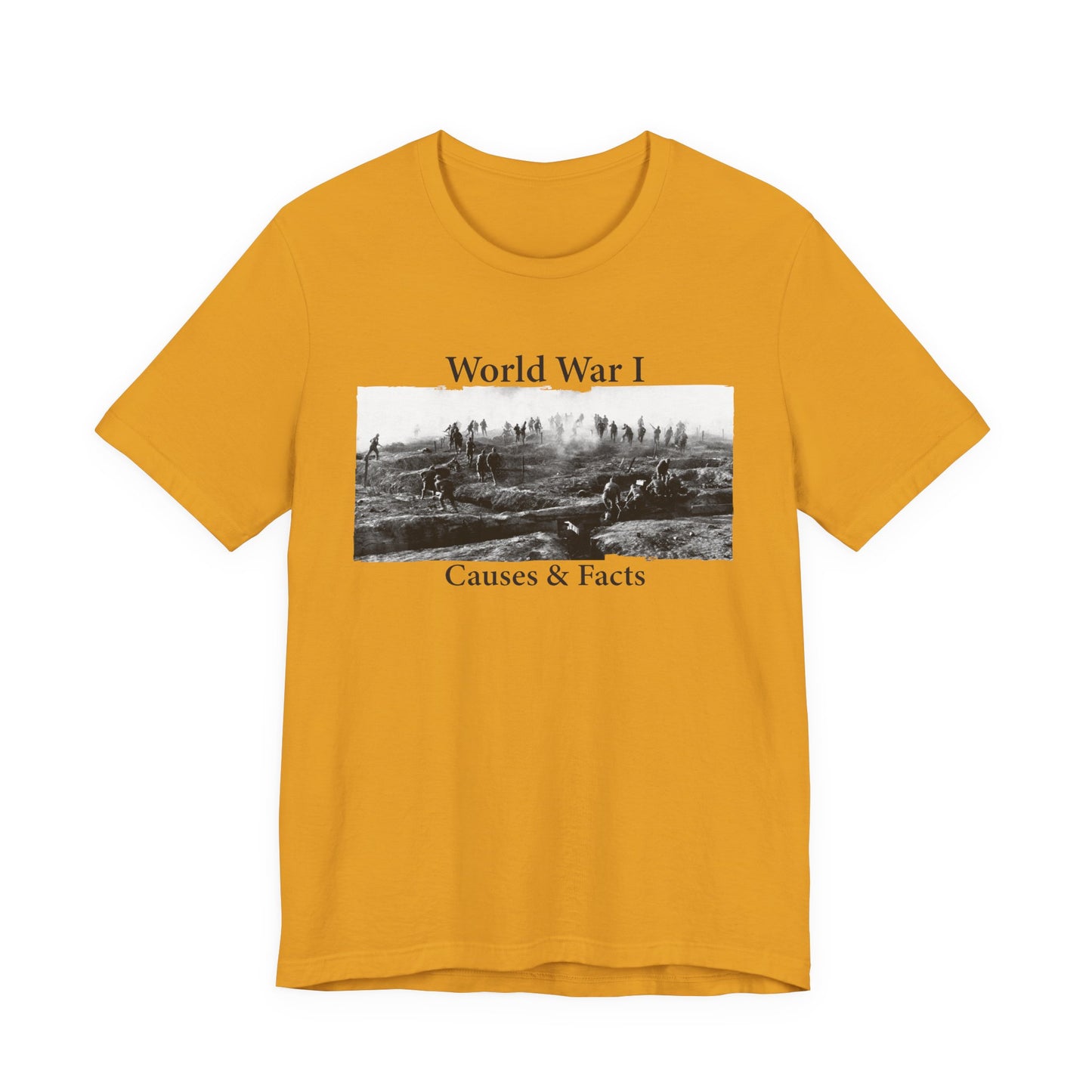 World War 1 Causes and Facts T-Shirt