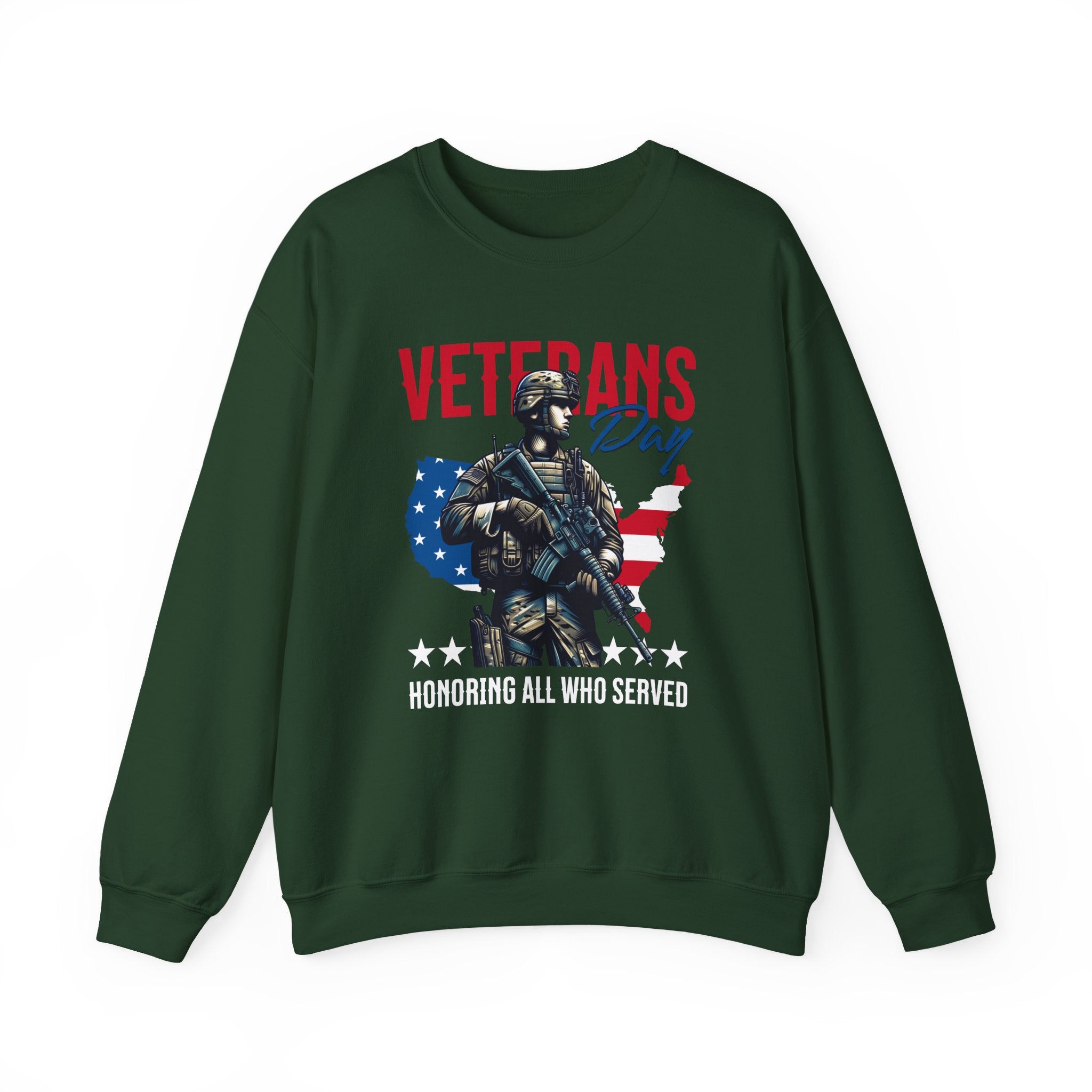 Veterans Day Honoring All Who Served Sweatshirt